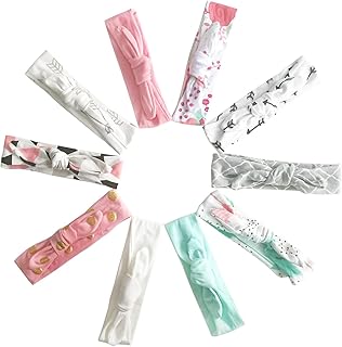 Fascia Capelli con Motivo Floreale La Farfalla Turbante Accessori per Capelli Fascia Capelli Neonata Fasce Capelli Bambina (10-P01)