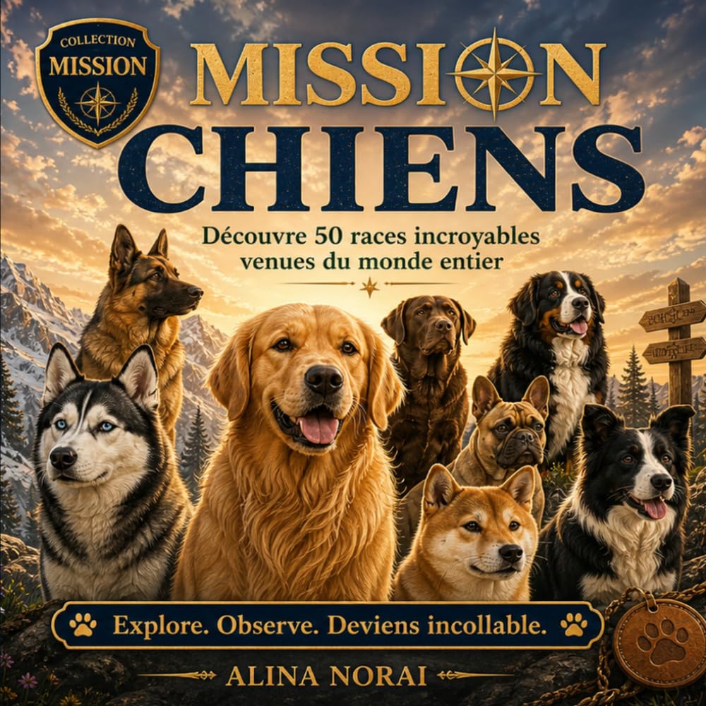 Mission Chiens: Découvre 50 races incroyables venues du monde entier