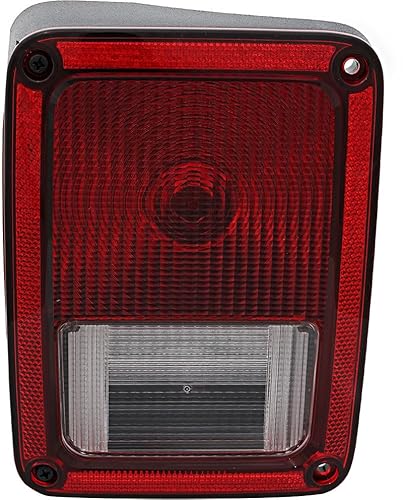 For Jeep Wrangler Tail Light Lamp 2007 2008 2009 2010 2011 2012 2013 2014 2015 2016 2017 2018 Driver Left Side