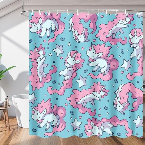 Miniatura 8 de Butterfly Brilliance 72x72 inch Polyester Cloth Shower Curtain - Durable, Waterproof, and Easy to Install with 12 Plastic Hooks Included!Fits Tubs