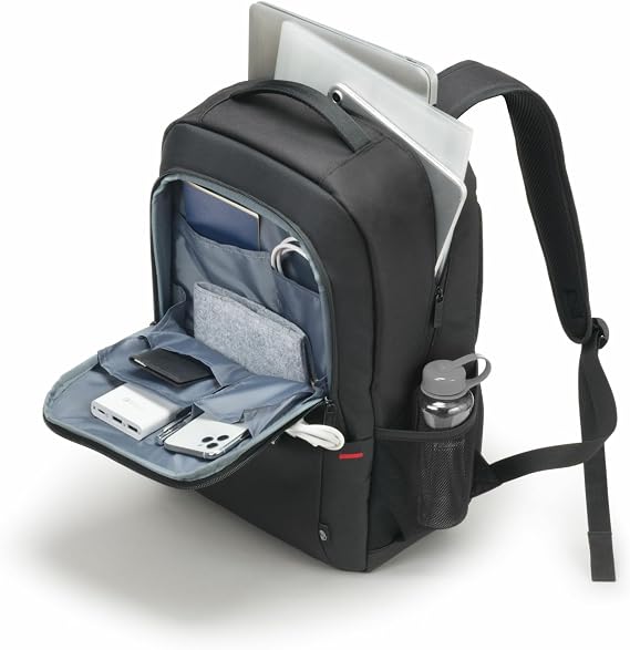 Dicota Rucksack Backpacks, Black, 15.6