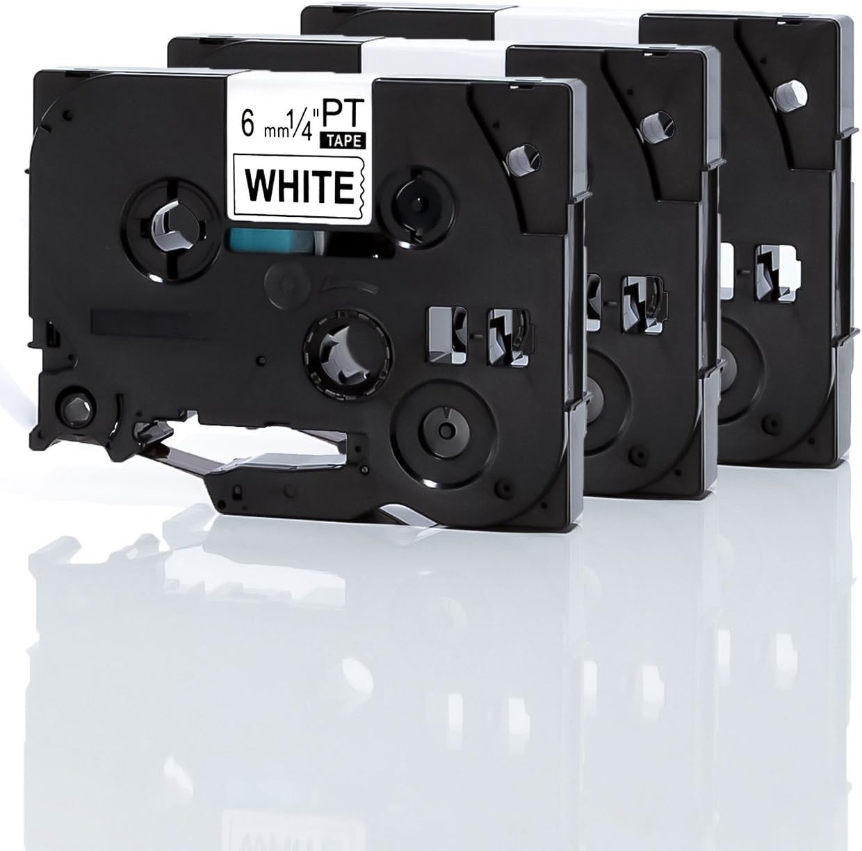 ITECXPRESS24 – 3x Original Eseller ESD Label/Tape/Tape Cassette/Tape for TZ 211/TZ211/TZ 211 Brother P-Touch Label Printers Device Including PT1005 1000 1010 1000 W 1090 1090VP E100 E100VP P700 P750 W Professional PC Mac D400 VP D200 BW 2430PC Pt 2430PC USB 2730VP 7000 9000 Series PTD450VP PTE500VPG1 PTD200BWZG1 Pt 9700PC H75 H105 H300 H500 Model | 6 mm x 8 m – Black on White – 100% compatible with TZe 211 PT-2400E Label Printer