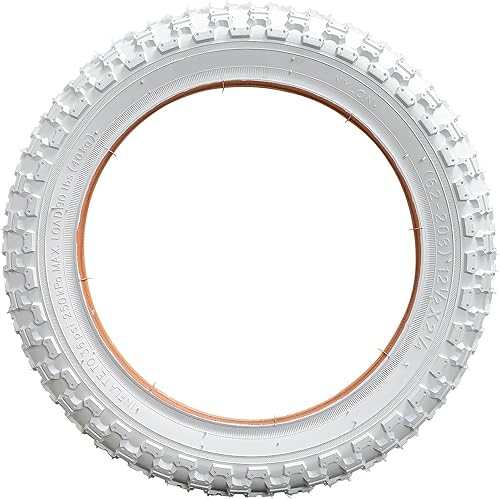 Miniatura 5 de YUNSCM 2 neumáticos de bicicleta para niños de 12.5 pulgadas de 12.5 x 2  (62-203) y 12.5 pulgadas, válvula Schrader compatible con neumáticos y