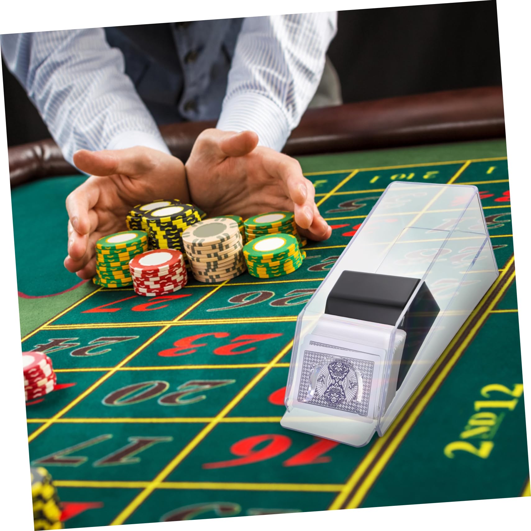 Macchina Automatica Per La Distribuzione Di Carte Da Poker Distributore Portatile Di Carte Da Gioco Per Giochi Allaperto E Forniture Per Giochi Da Tavolo