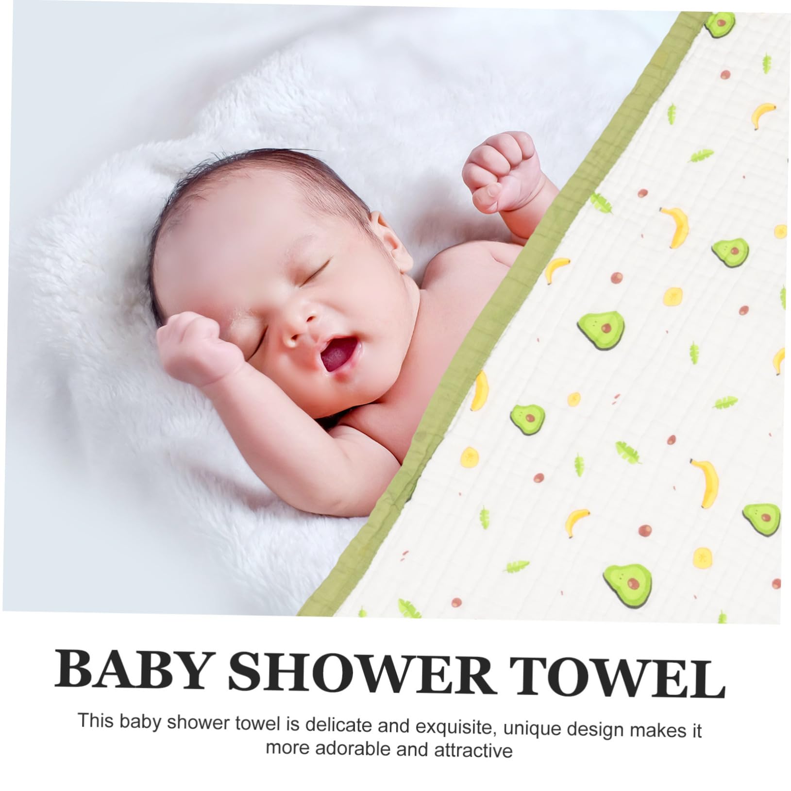 Toyvian Coperta Muslin per Ragazzo Ragazza, Morbida, Assorbente, Avvolgente