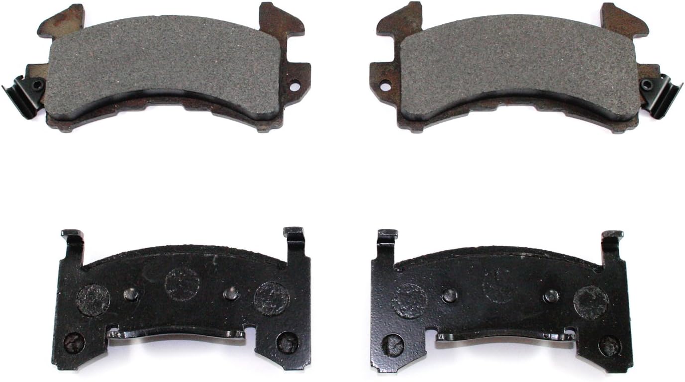 DuraGo BP154 MS Front Semi-Metallic Brake Pad