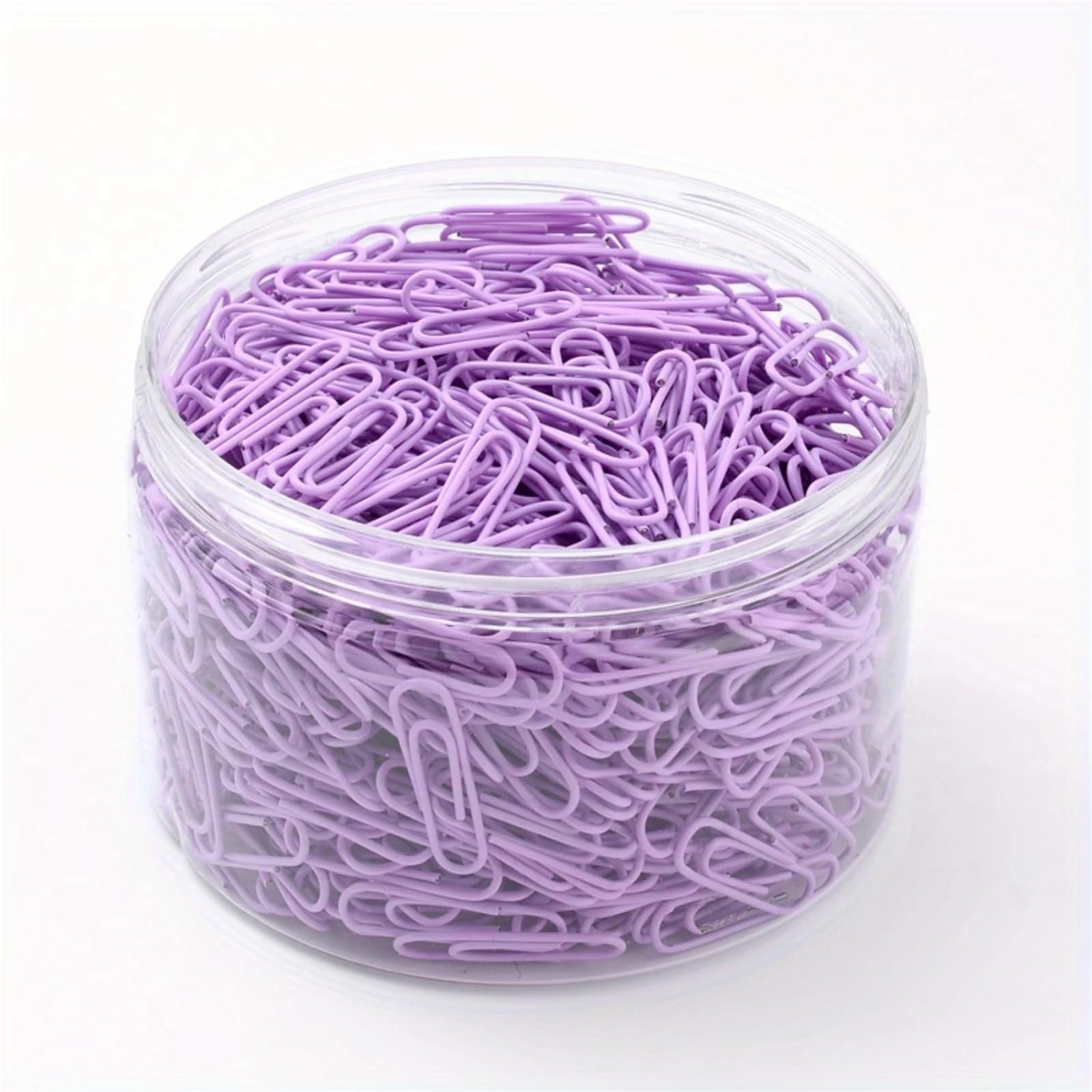 Lot de 800 trombones en métal de couleur macaron, 2,8 cm, fournitures de bureau, école, maison - Vert
