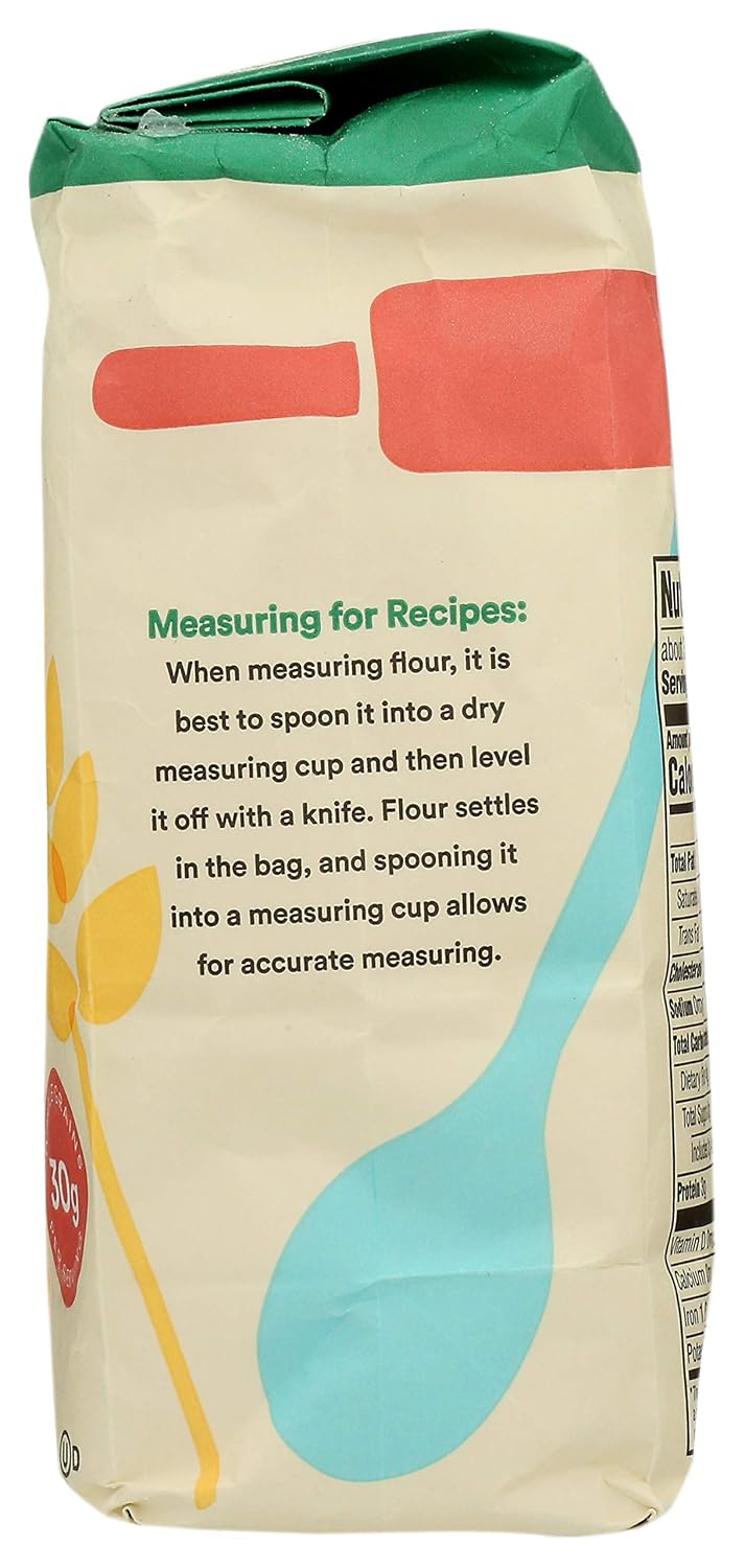 365 by Whole Foods Market, Flour 100 Percent Whole Wheat Pastry Organic, 32 Ounce (Pack of 2) image 5