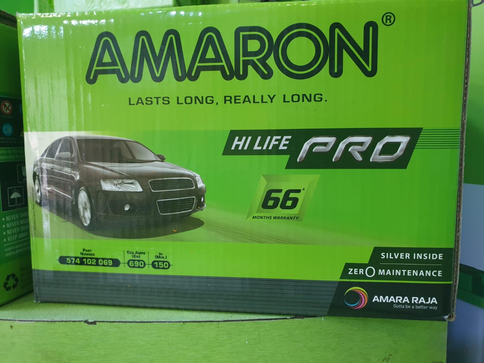 Amaron AAM-PR-574102069 DIN74 Battery (74 Ah)-image-42