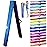 FC FUNCHEER 8FT Folding Balance Beam -Gymnastics Floor Beam - Gymnastics Equipment- Anti-Slip Bottom - Suede Cover - Carry Bag for Kids/Adults Home & Gym Center