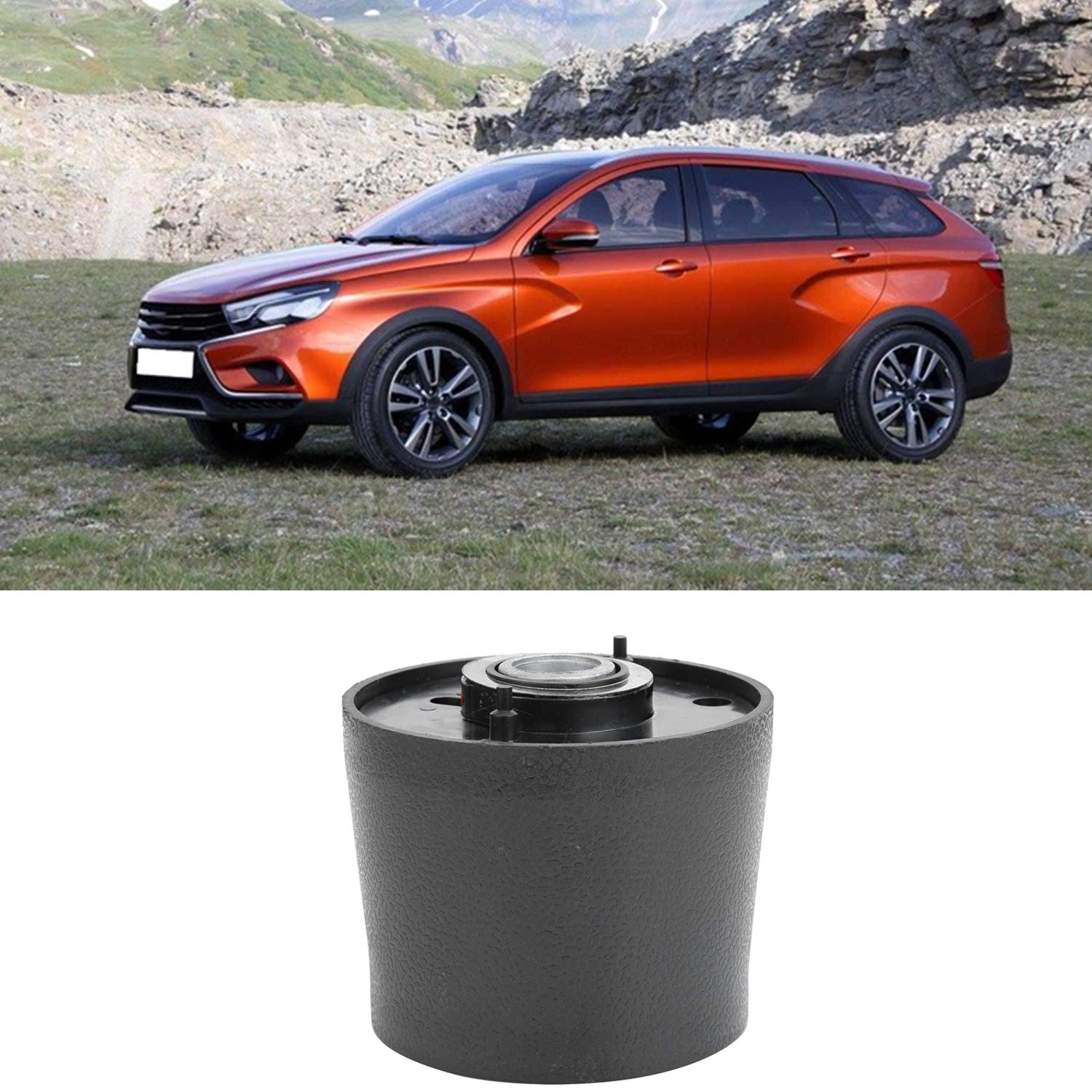 Adaptateur de moyeu de volant, connecteur de Base de volant de voiture arbre de direction de volant adapté pour LADA