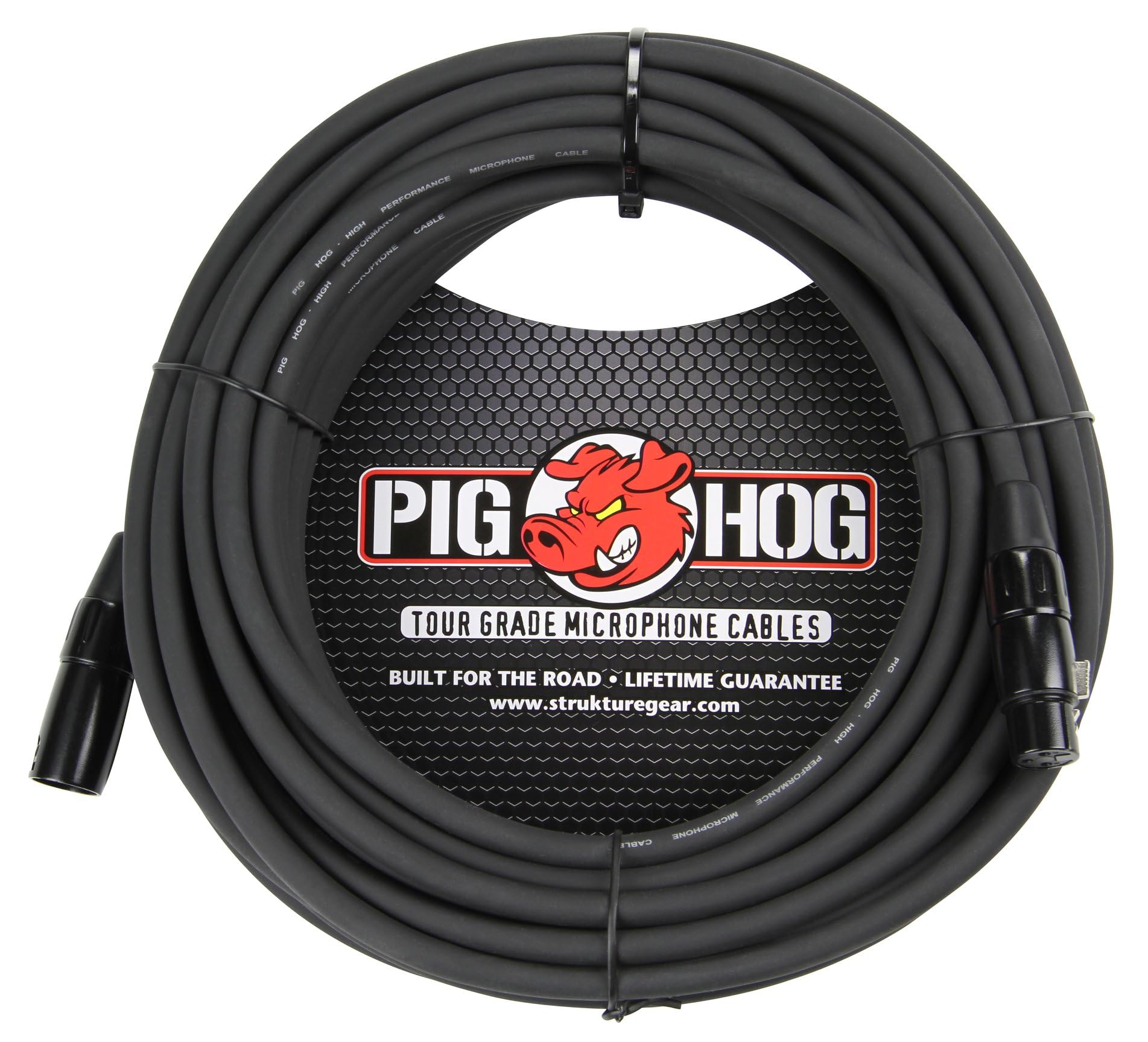 Pig Hog 8mm XLR Microphone Cable 100ft
