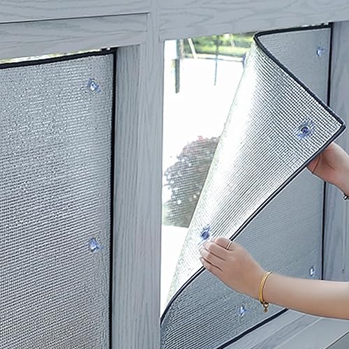 Miniatura 1 de Película opaca total para ventana de privacidad, control de calor, tinte anti UV, adhesivo para ventana de bloqueo solar, película aislante