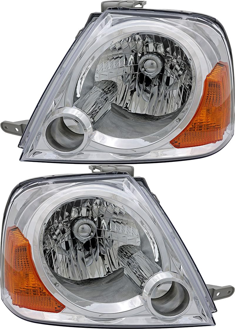 For Suzuki XL-7 Headlights Lamps Set 2004 2005 2006 Halogen Driver and Passenger Side
