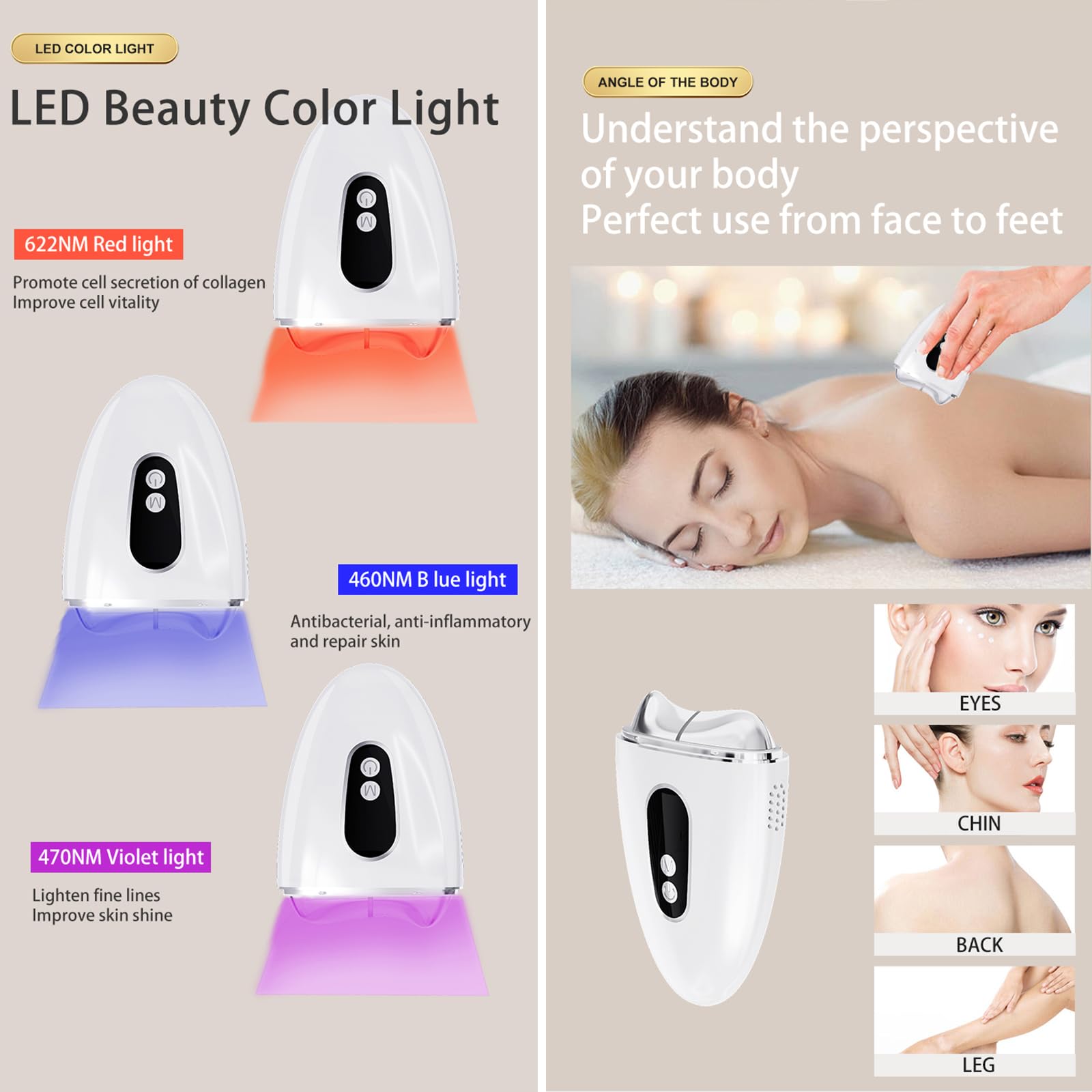 EMS Gua Sha Elektrisch,4 in1 Gesichtsmassagegerät Gua Sha Elektrisch,Face Lifting Gerät mit Vibration & Wärme&Kalt,Gesichtsformungswerkzeug mit Rot,Blau,Violett,Face Massager Für Gesicht Anti Falten