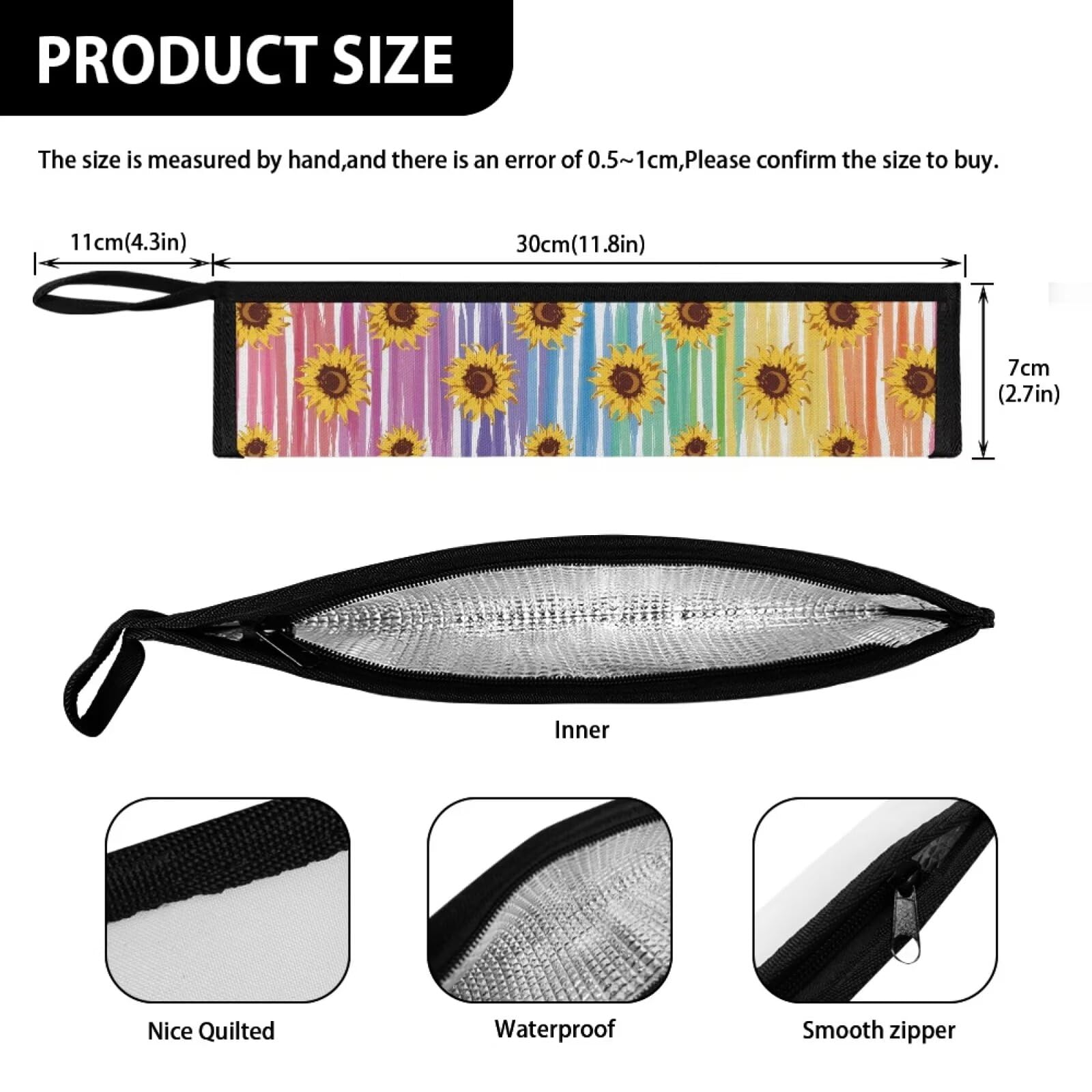 Travel Cutlery Portable Folding Picnic Camping BBQ Cutlery Storage Bag Chopsticks Spoon Fork Flatware Organizer Cutlery Holder For Lunch Box