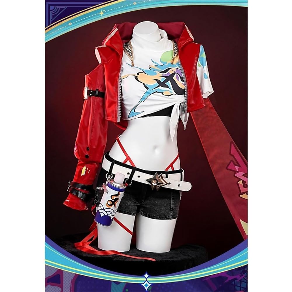 Amazon.co.jp: 崩壊：スターレイル 乱破 コスプレ衣装 帽付き