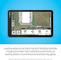Vista 5 de Garmin dezl OTR710 (Renovado), Navegador GPS para camiones de 7 pulgadas de lectura fácil, Gran, con rutas personalizadas, imágenes satelitales