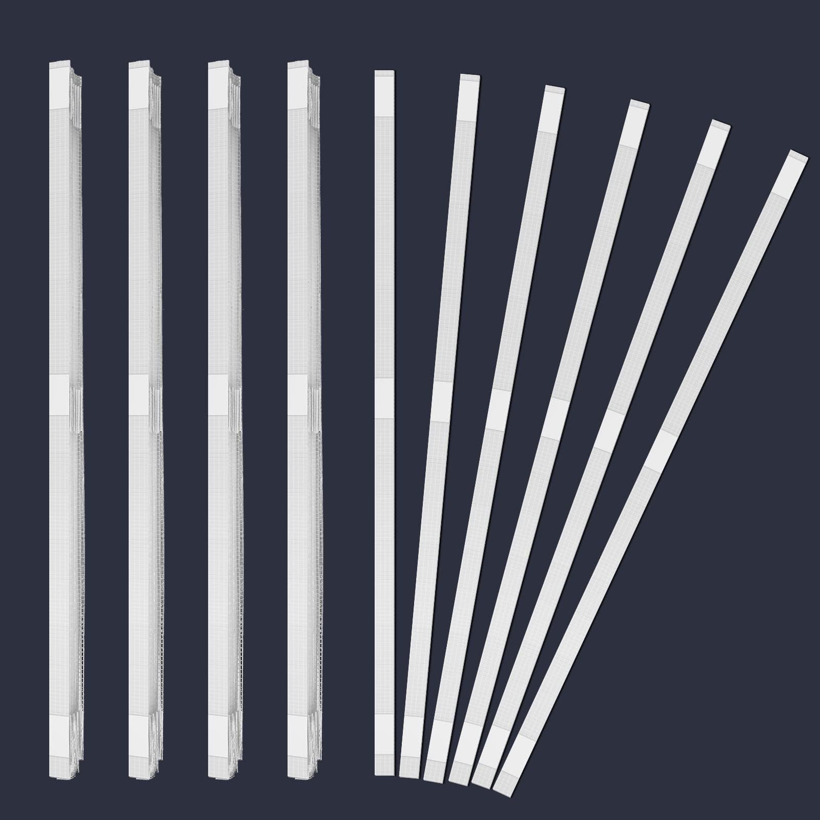 Outus 50 Pcs Glue Strips with Mesh Backing Binding Tape Book Repair Tape for Albums Pictures Files Book Binding (9 mm)