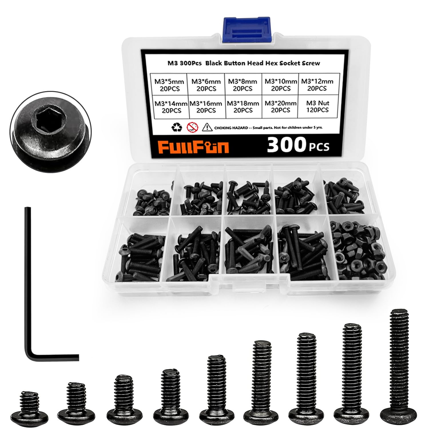 Button Head Socket Cap Screws - Stainless & 12.9 Alloy