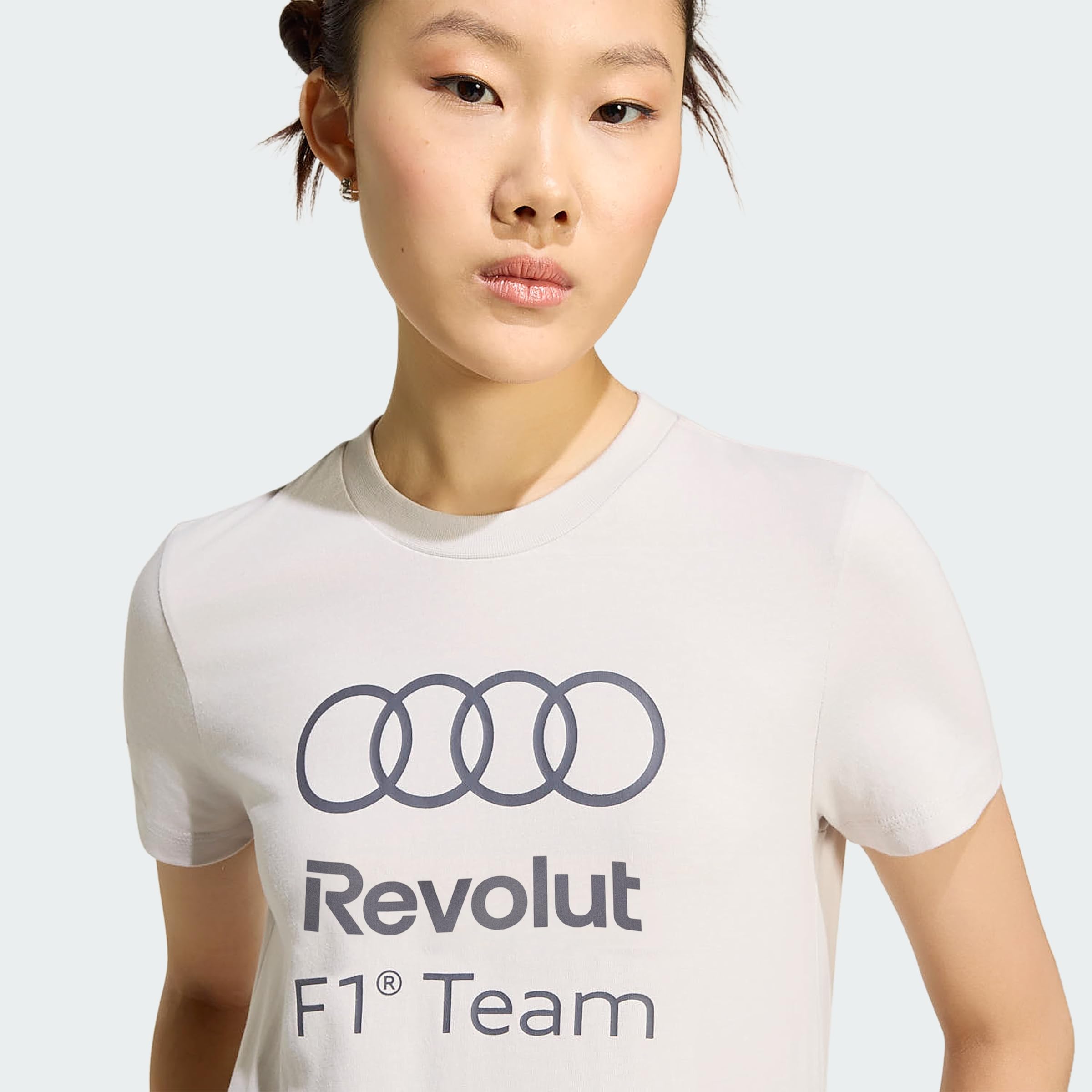 adidas Women's Camiseta con Estampado GRÁFICO Audi REVOLUT F1 Team DNA