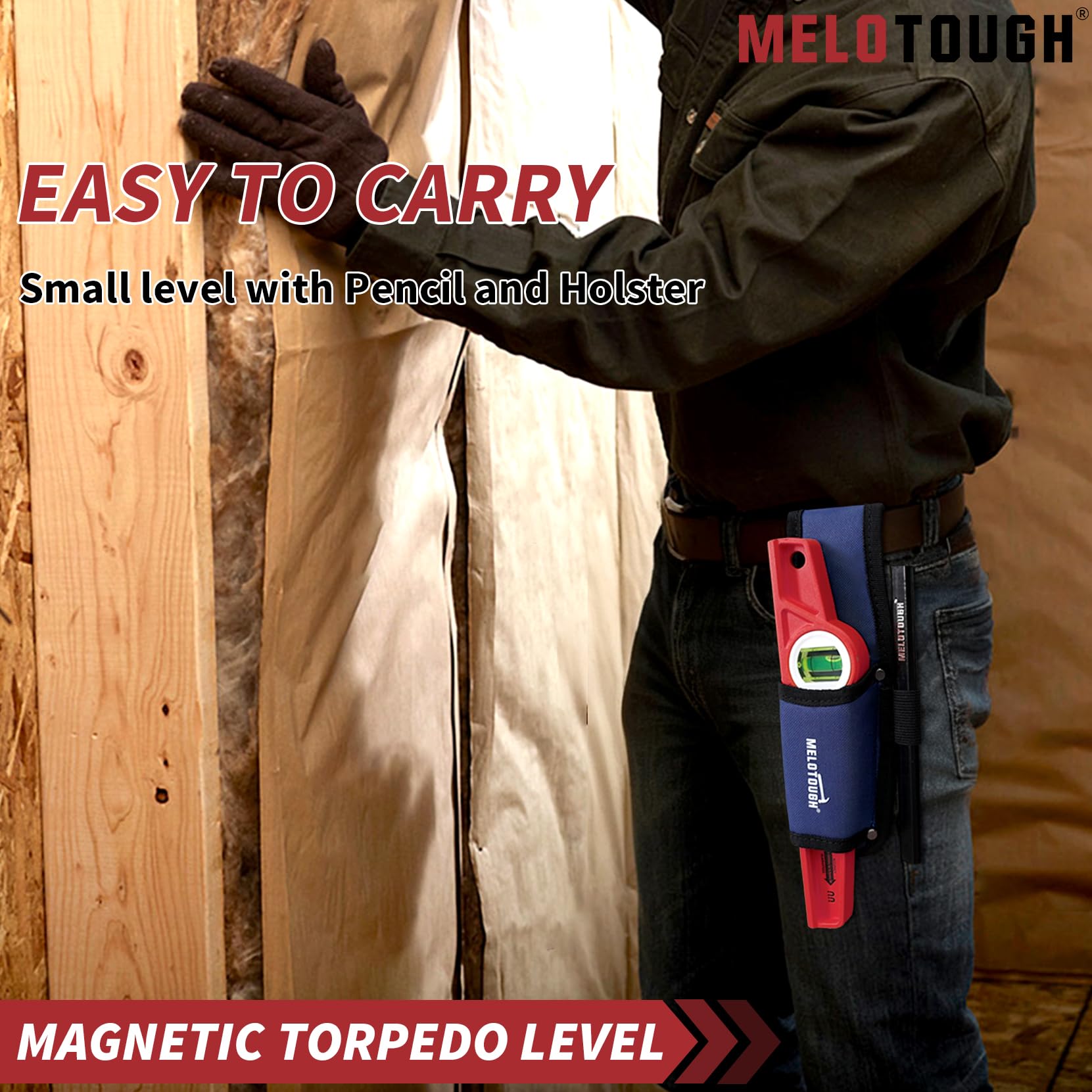 MELOTOUGH Magnetic Level - 2 Pack -2