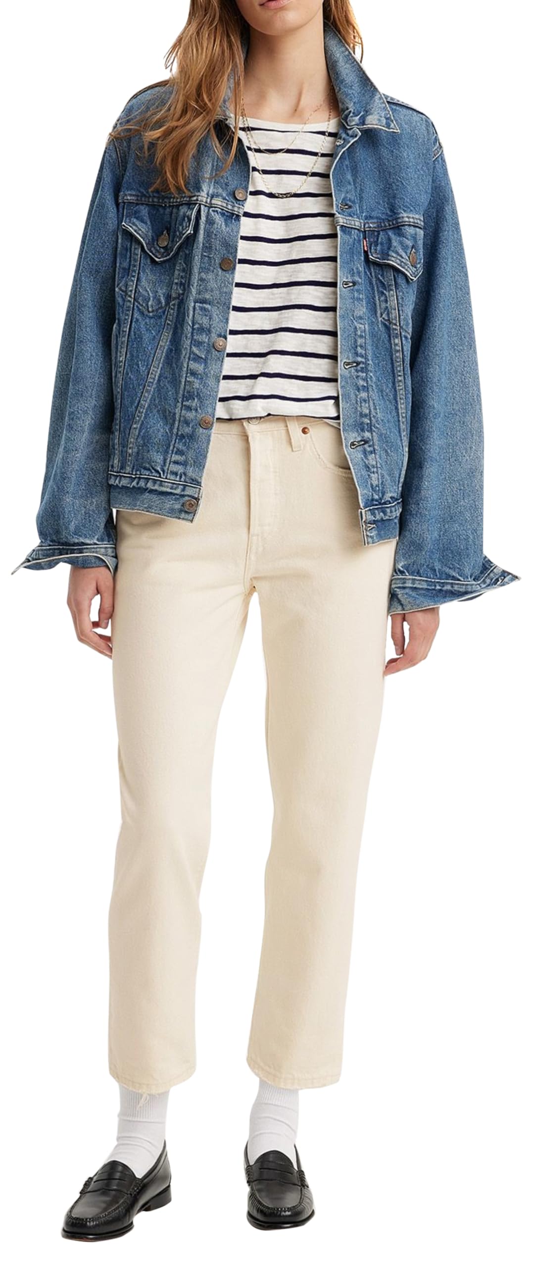 Levi's 501 Crop Jeans Donna