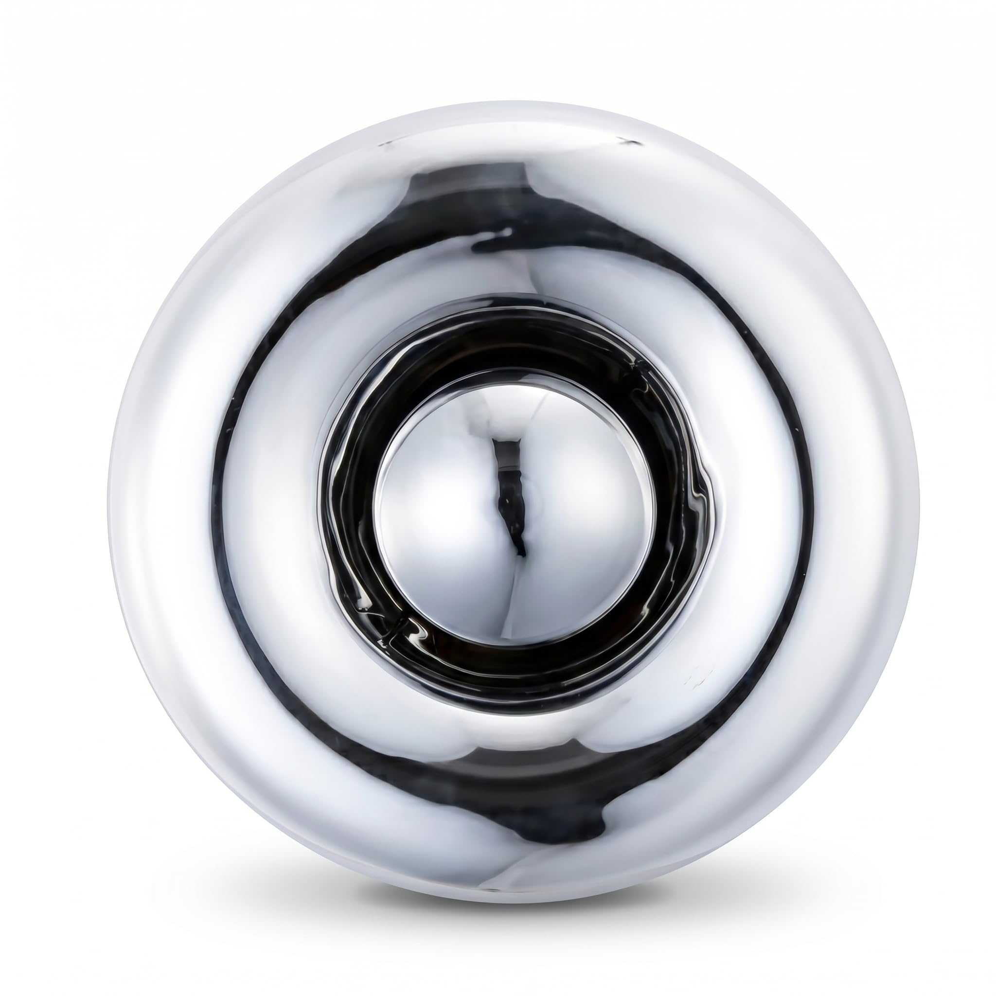Barcellona LED Applique da parete rotondo in vetro cromato Ø30 cm LIPS luce inderieta E27 G45 Luminaria da parete interna moderna Efeito Espelho decorativa per stanza Quarto Corridoio Hotel Design