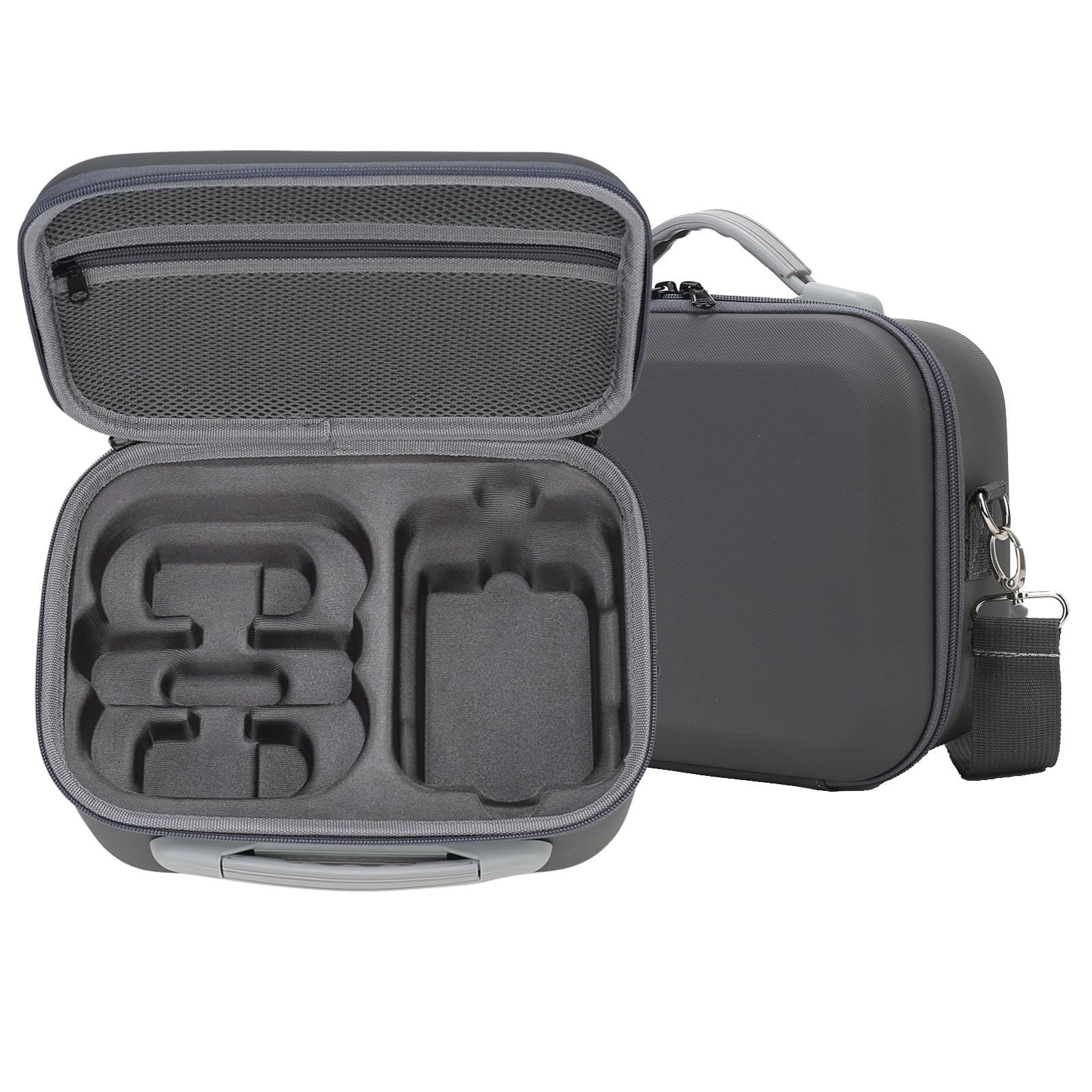 Funda de transporte para DJI Neo-Newest, bolsa de almacenamiento protectora de poliuretano portátil con cremallera YKK para DJI Neo Fly More Combo, control remoto RC-N3, batería de vuelo inteligente