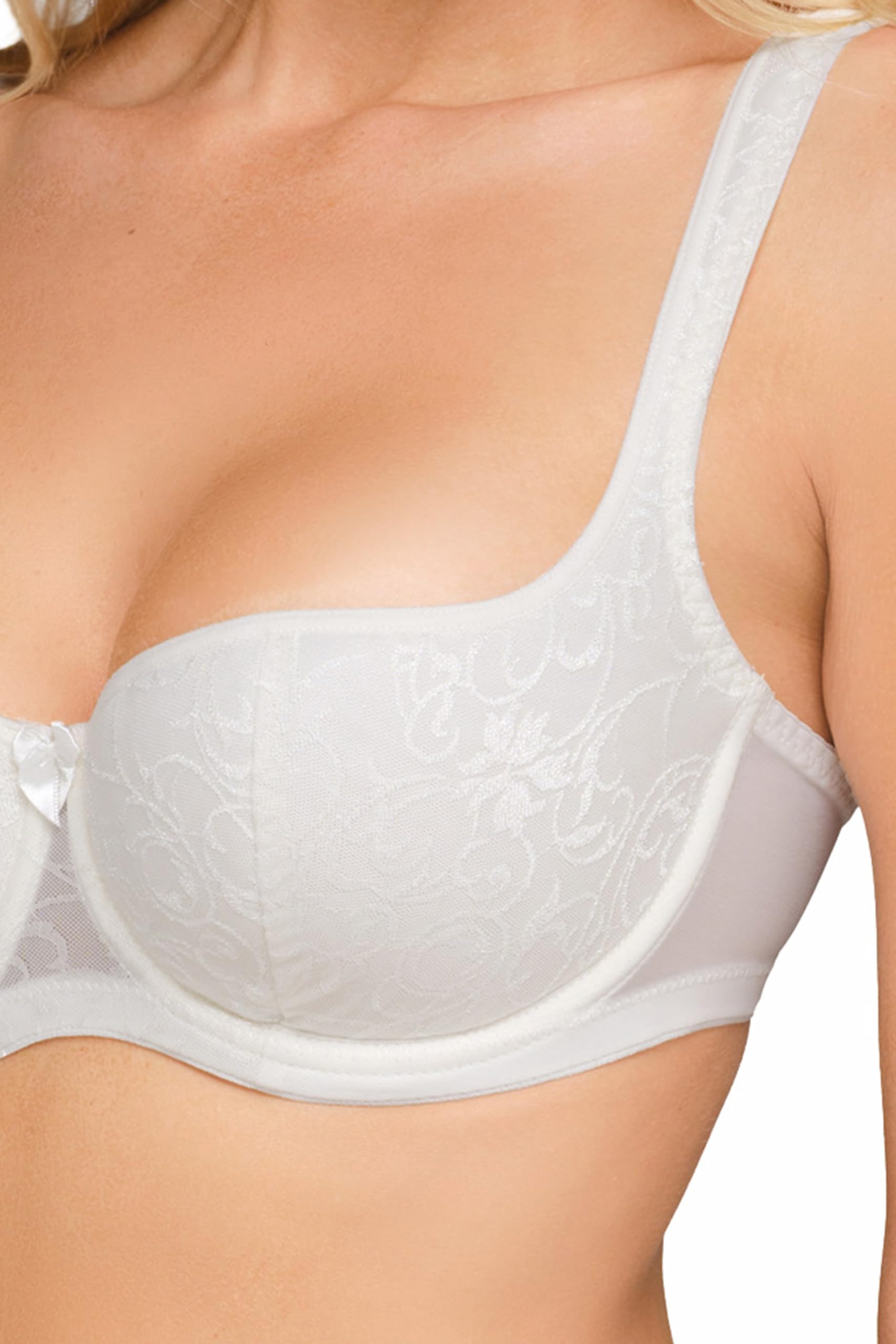 Rosme Lingerie Reggiseno a Balconcino da Donna, Collezione Grand