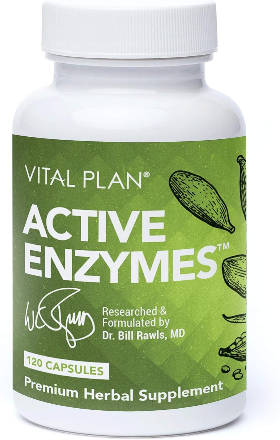 Vital Plan Suplemento de enzimas activas por Dr Bill Rawls Enzimas Vital Plan Suplemento de enzimas activas por Dr Bill Rawls Enzimas