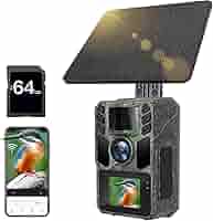 FKPCAM 2025最新型 トレイルカメラ ソーラー 赤外線カメラ スマホ Amazon.co.jp: FKPCAM 2025最新型【WIFI&ソーラー充電式