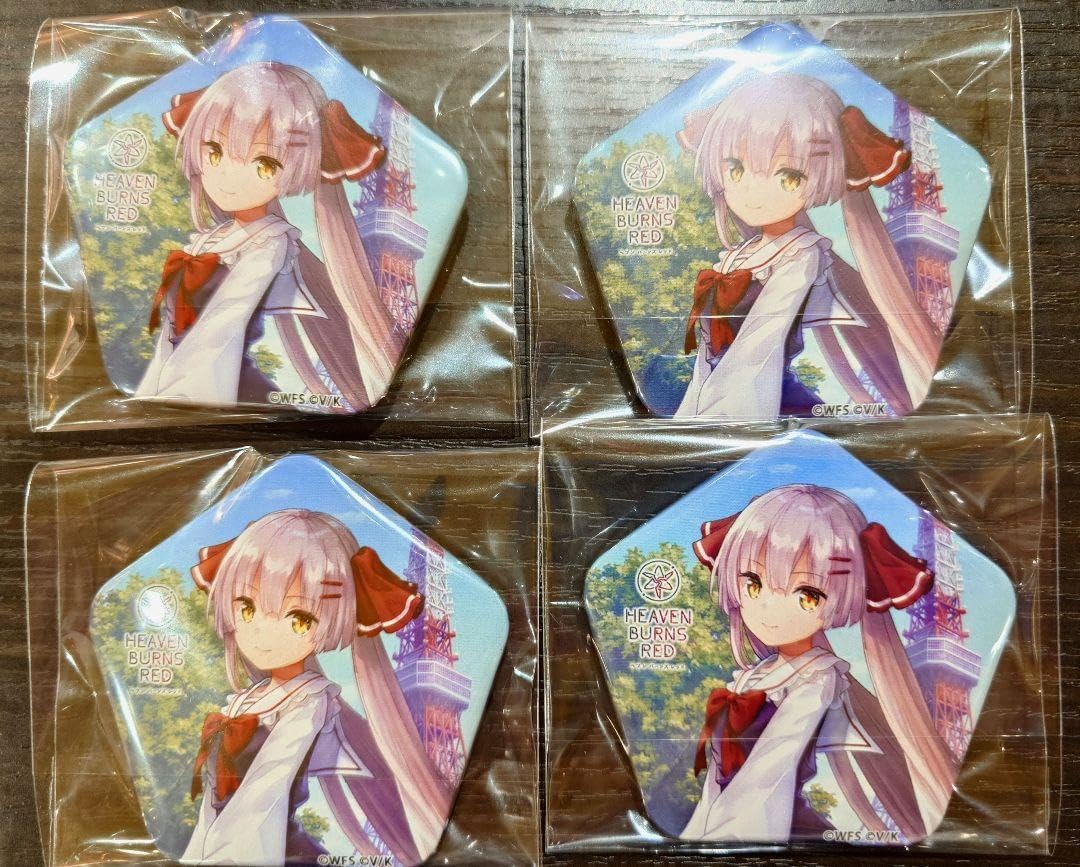 ヘブバン ヘブンバーンズレッド 缶バッジ SSスタイル