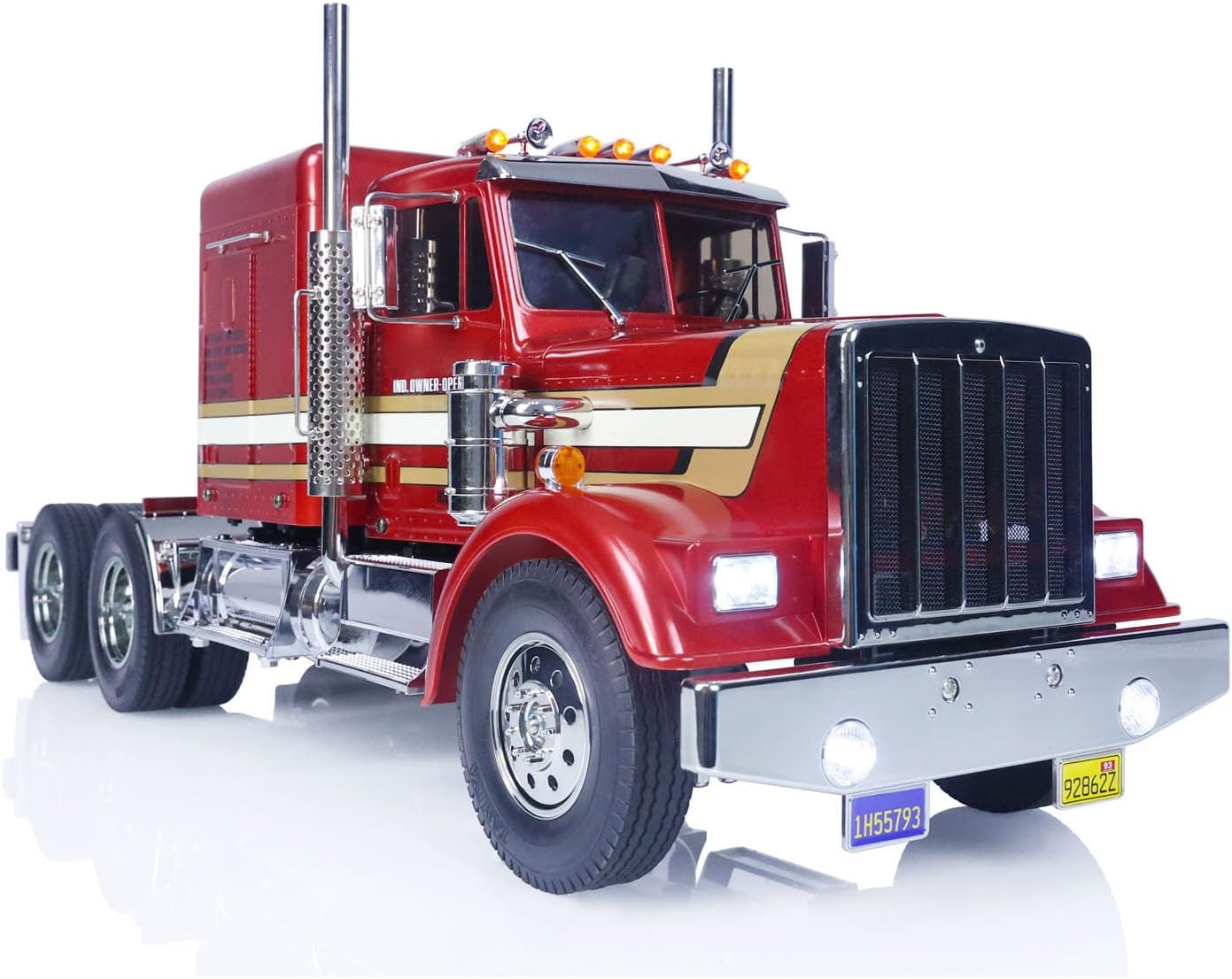 TOUCAN RC HOBBY 1/14 6x4 RC Tractor Truck 56301 DIY for Tamiya King Haular Semi Truck RTR Remote Control Cars Model Sound Light System Ready to Run