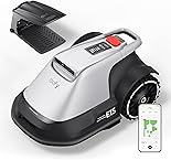 eufy E15 Mähroboter ohne Begrenzungskabel, Keine Signalausfälle, Kein RTK, TrueVision Technologie, Garten bis 800m², Smart-Navigation, Präzisionsrandschnitt, Hindernisvermeidung, App-Steuerung