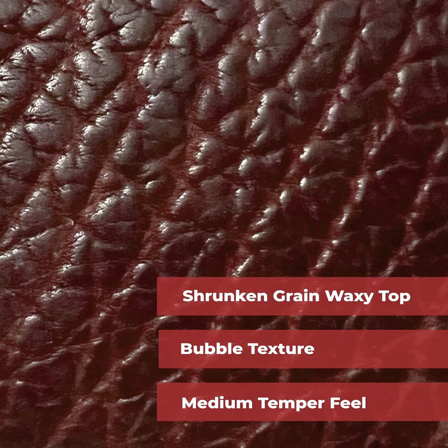 ELW 6-7 oz. (2.4-2.8mm) Peanut Pre-Cut 2.5-4 SQ FT (0.23-0.37m2) | Full Grain Leather Bison Hide Tooling, Carving, Molding, DIY Craft Projects, Bag, Chap, Motorcycle, Shoe, Clothing, Jewelry, Wrapping