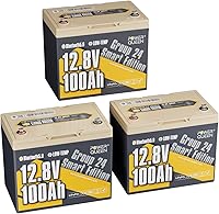 Vista 14 de Power Queen Batería LiFePO4 de 12 V 200 Ah de 2560 Wh, batería de litio RV de hasta 15000 ciclos profundos, energía de reserva para energía solar