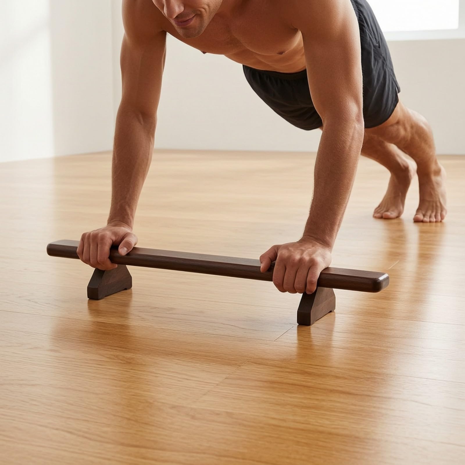 Barra Flexiones Madera