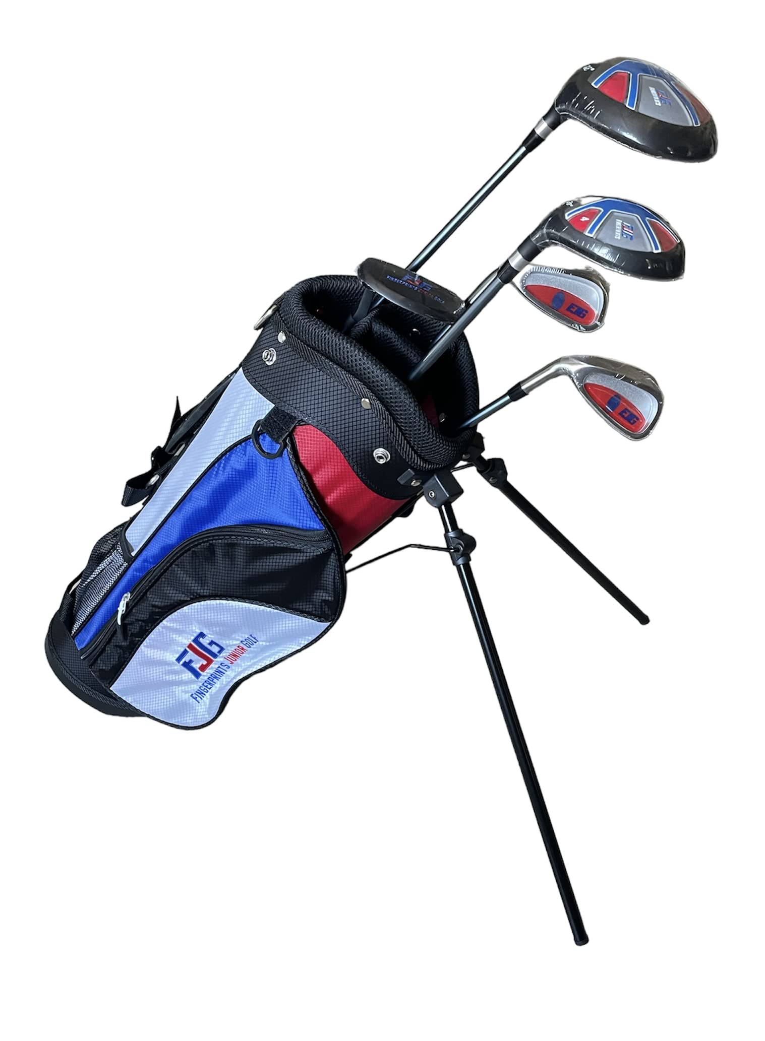 fingerprints-junior-golf-club-set-driver-hybrid-7i-pw-putter-with