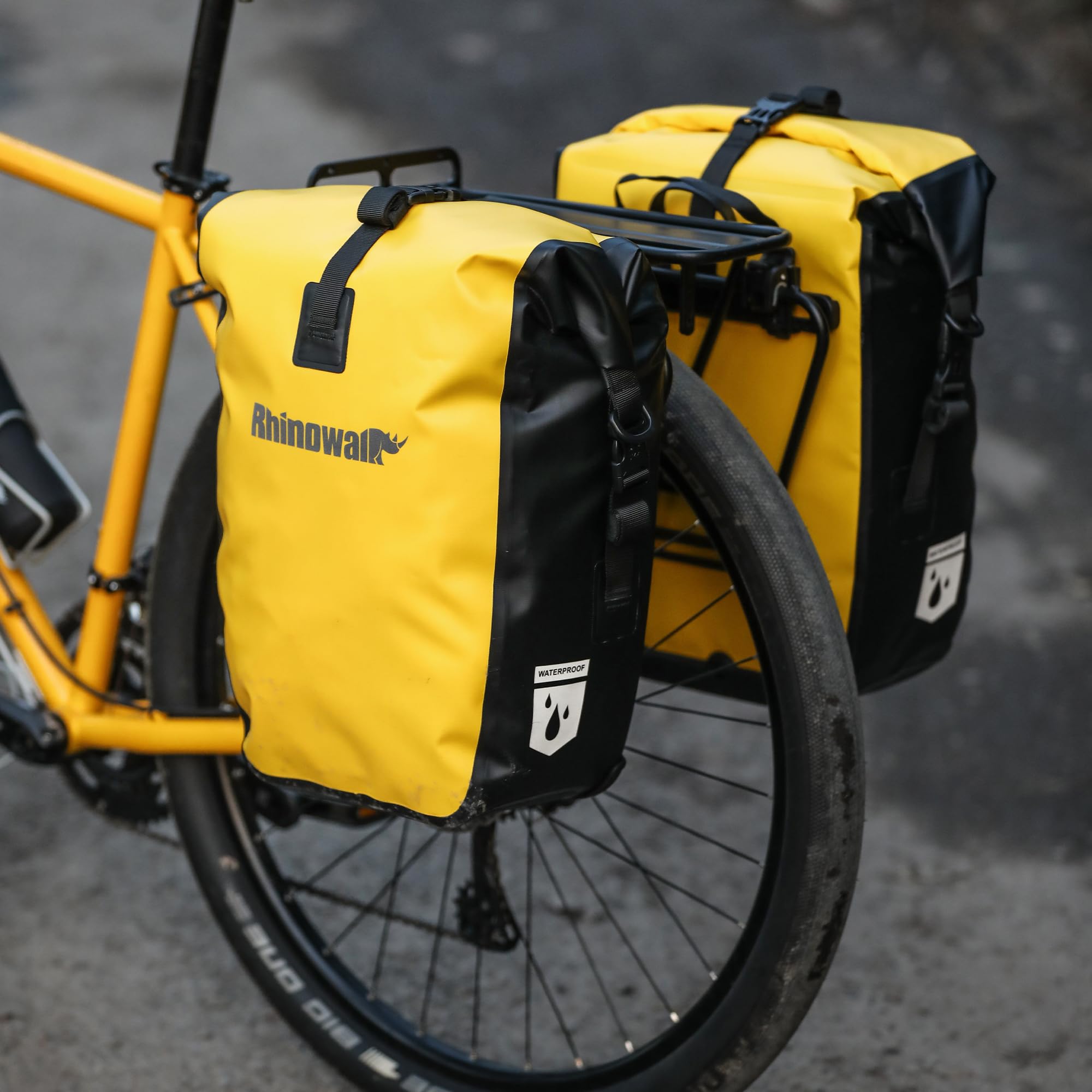 Rhinowalk Fietstas Waterdichte Fietstas 27L, (voor Fiets Cargo Rack Rhinowalk Fietstas Waterdichte Fietstas 27L, (voor Fiets Cargo Rack