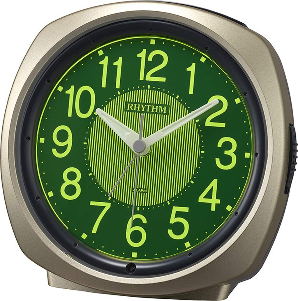 Amazon.co.jp: リズム(RHYTHM) 目覚まし時計 電子音アラーム 連続秒針