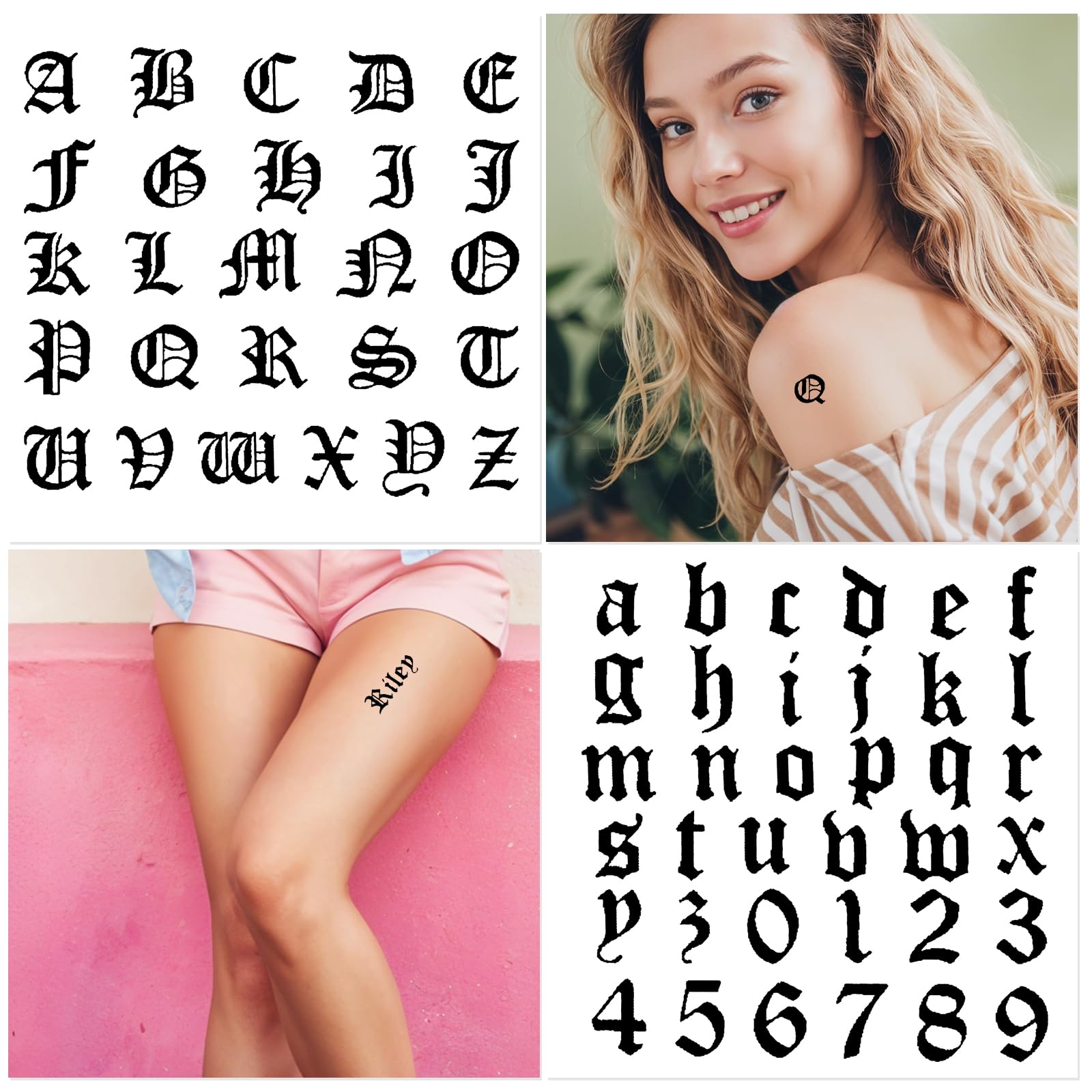 Tatouage Doigts - maquillage pour deguisement pas cher