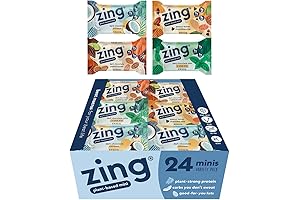 Zing Kids Protein Bars Variety Pack: Bite-Sized Nutrition for Active Kids