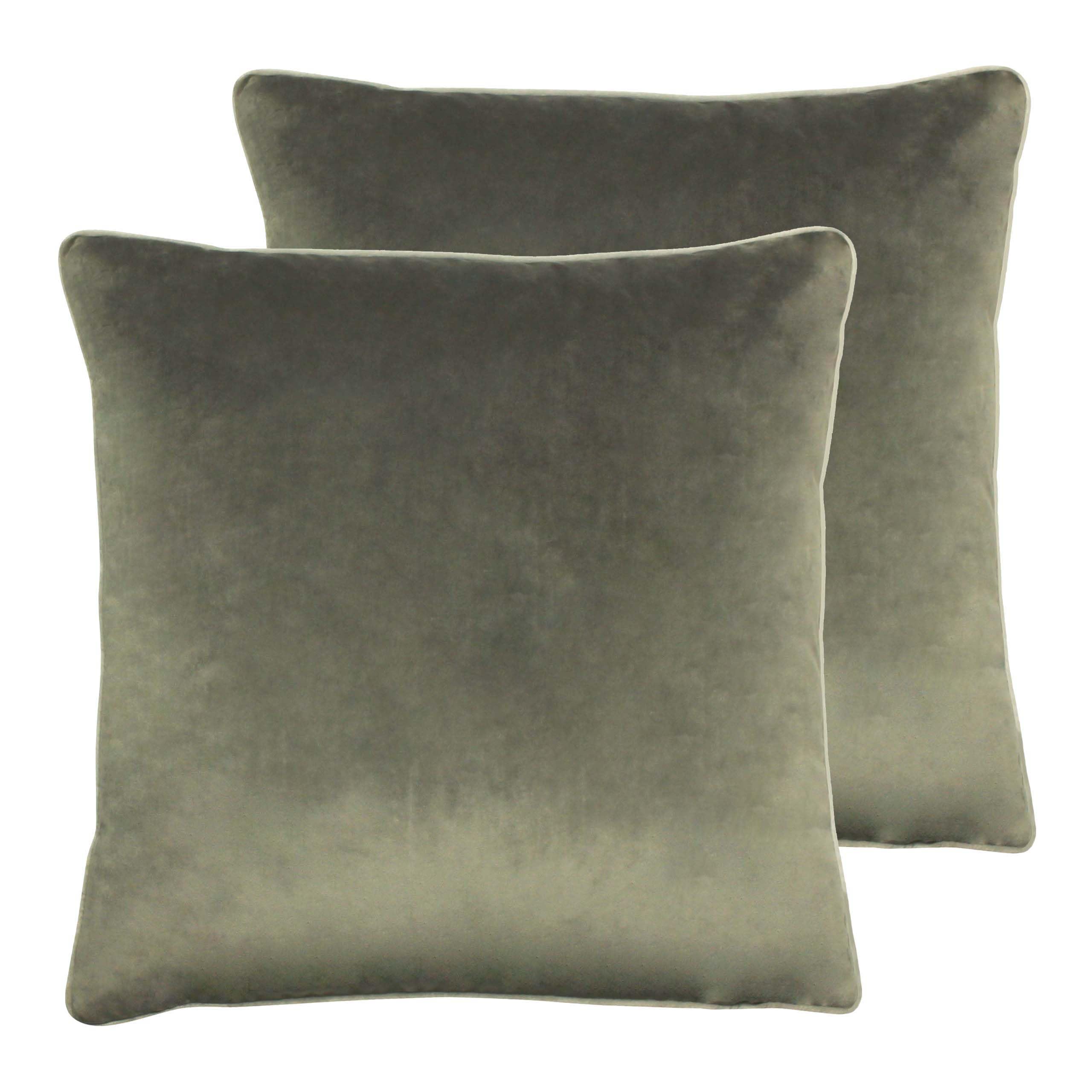 Paoletti Meridian Polyester Filled Cushions Twin Pack