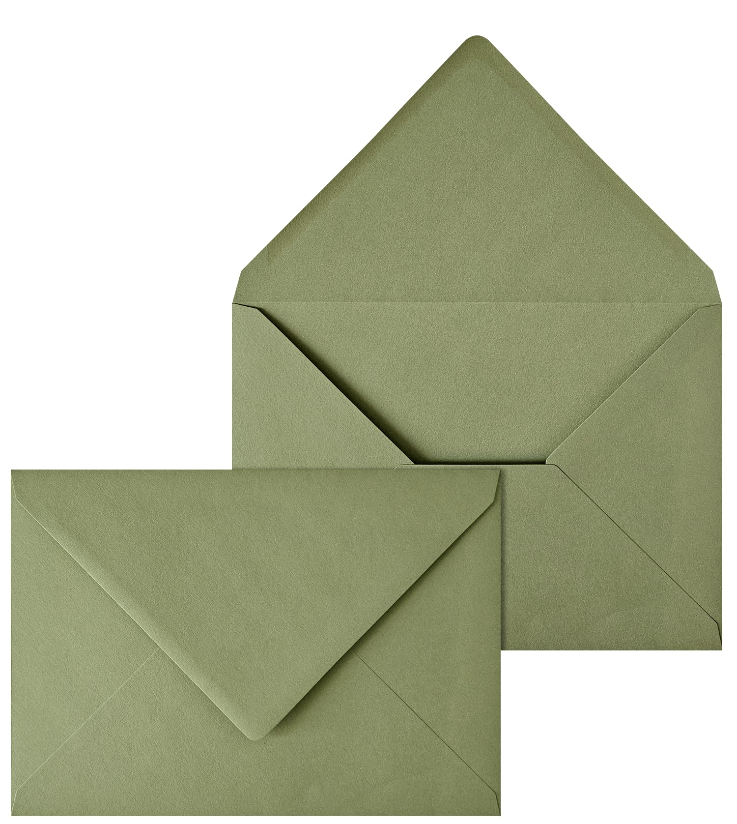 Netuno 250 Large Olive Green envelopes C5 162 x 229 mm 6.4 x 9 in 120gsm Coloured Invitation Envelope Elegant envelopes for A5 Letters Wedding Invitations Greeting Cards documents Postcards — image 1