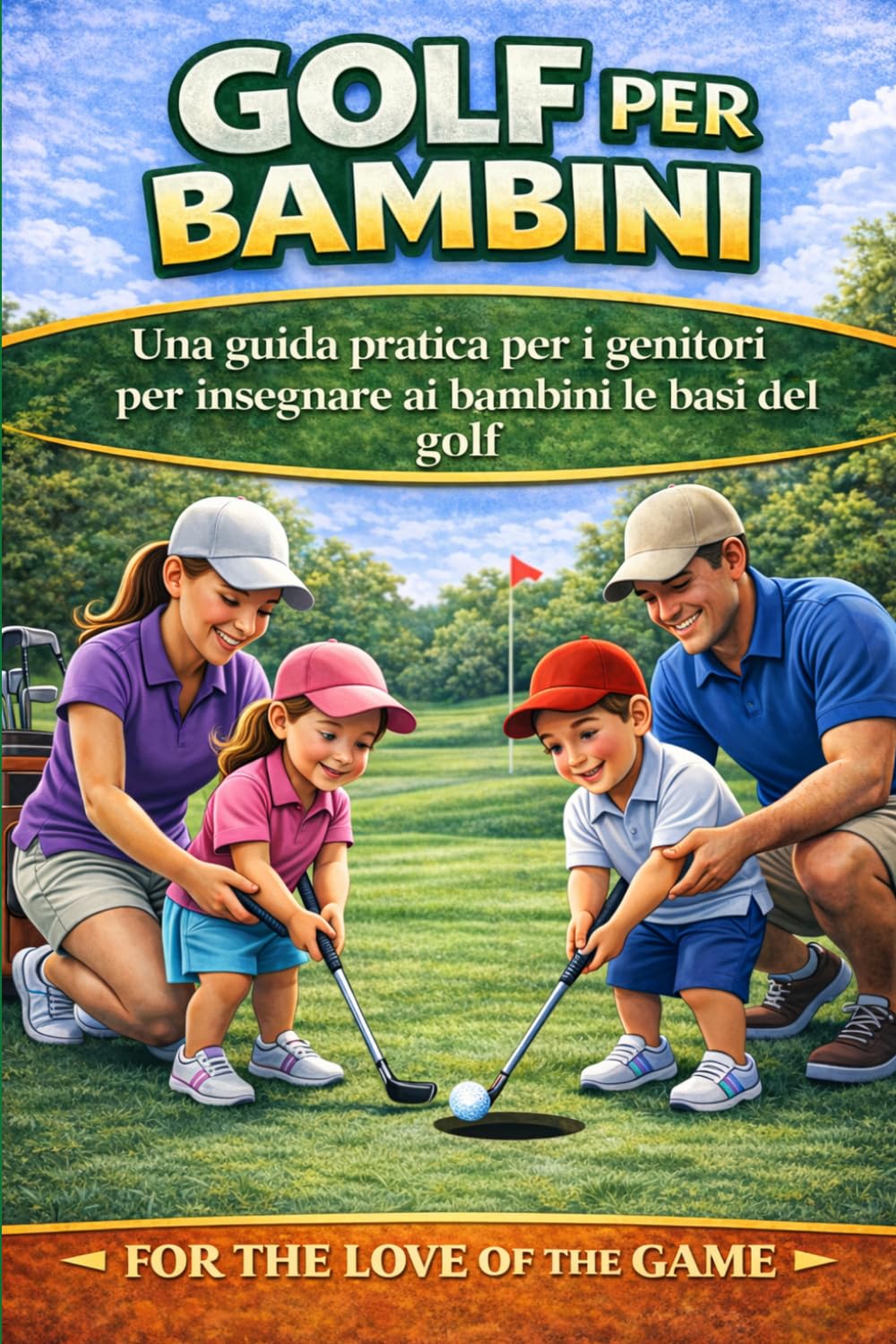 Golf per Bambini: Una guida pratica per i genitori per insegnare ai bambini le basi del golf (For The Love Of The Game)