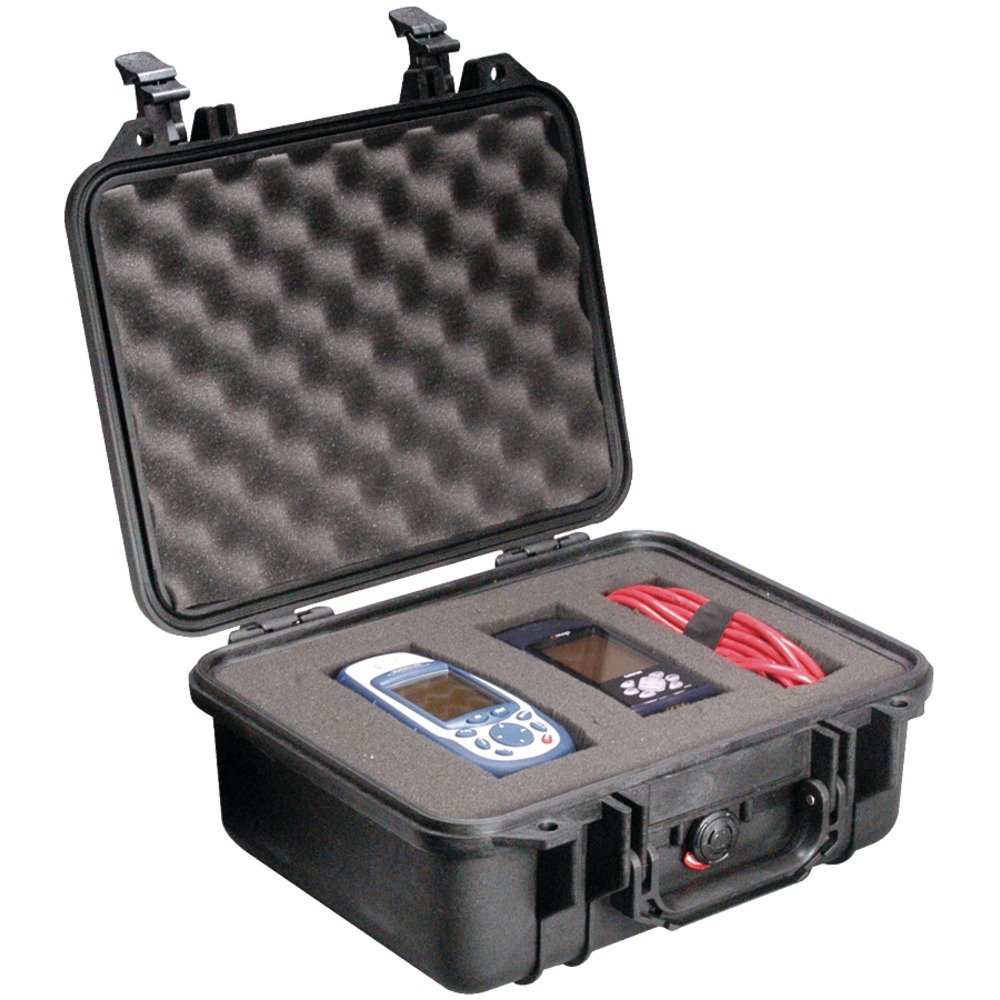 Pelican 1400 COPOLYMR RUGGD CASE w/PICK N' PLUCK FOAM BLACK
