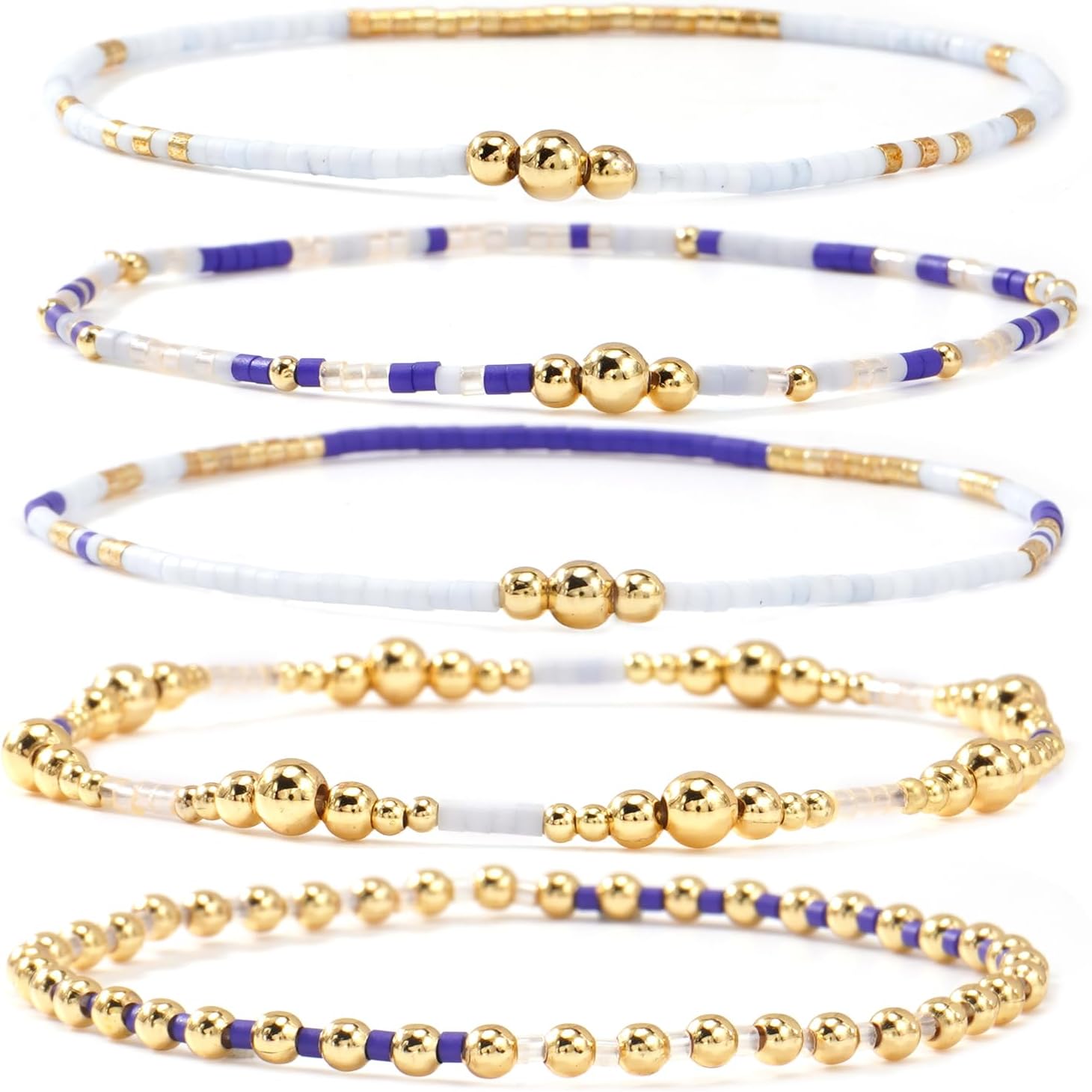 Bohemian Beaded Bracelets Stackable Friendship Holiday Fashion Jewelry Gift