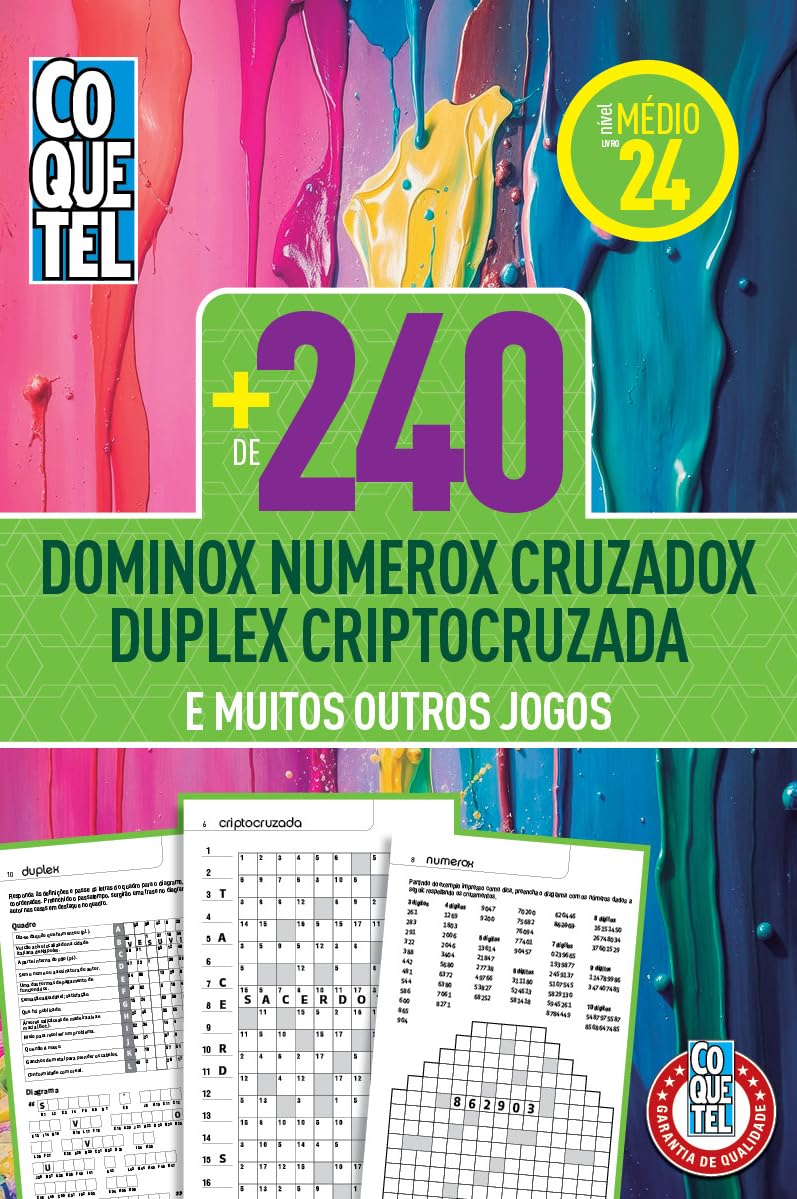 Livro Coquetel Mais de 240 Especiais Ed 24: Nível Médio | Amazon
