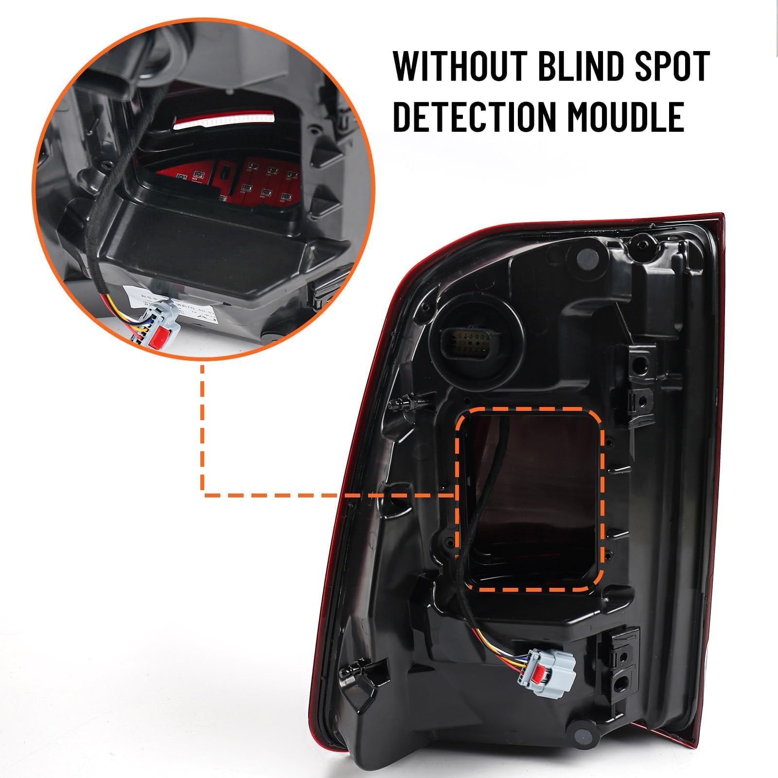 FIONE RH Tail Light Assembly Compatible - Product View